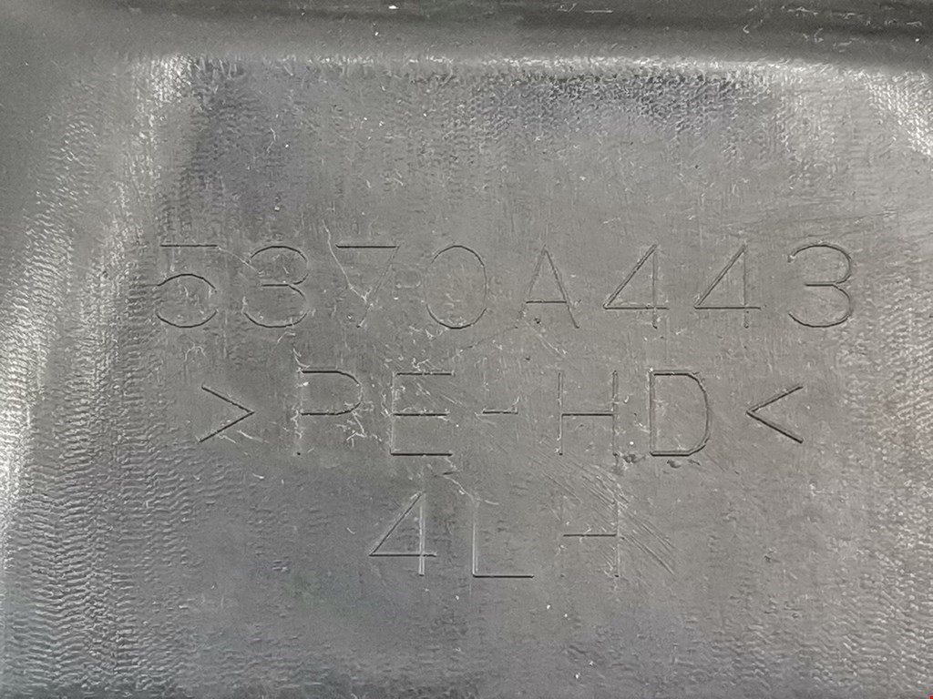 Локер (подкрылок) задний левый MITSUBISHI Lancer X CX, CY,CZ 2007-2017