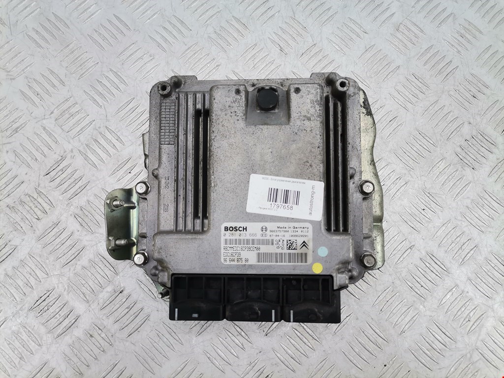Блок управления двигателя (ЭБУ) PEUGEOT 4007 2007-2012