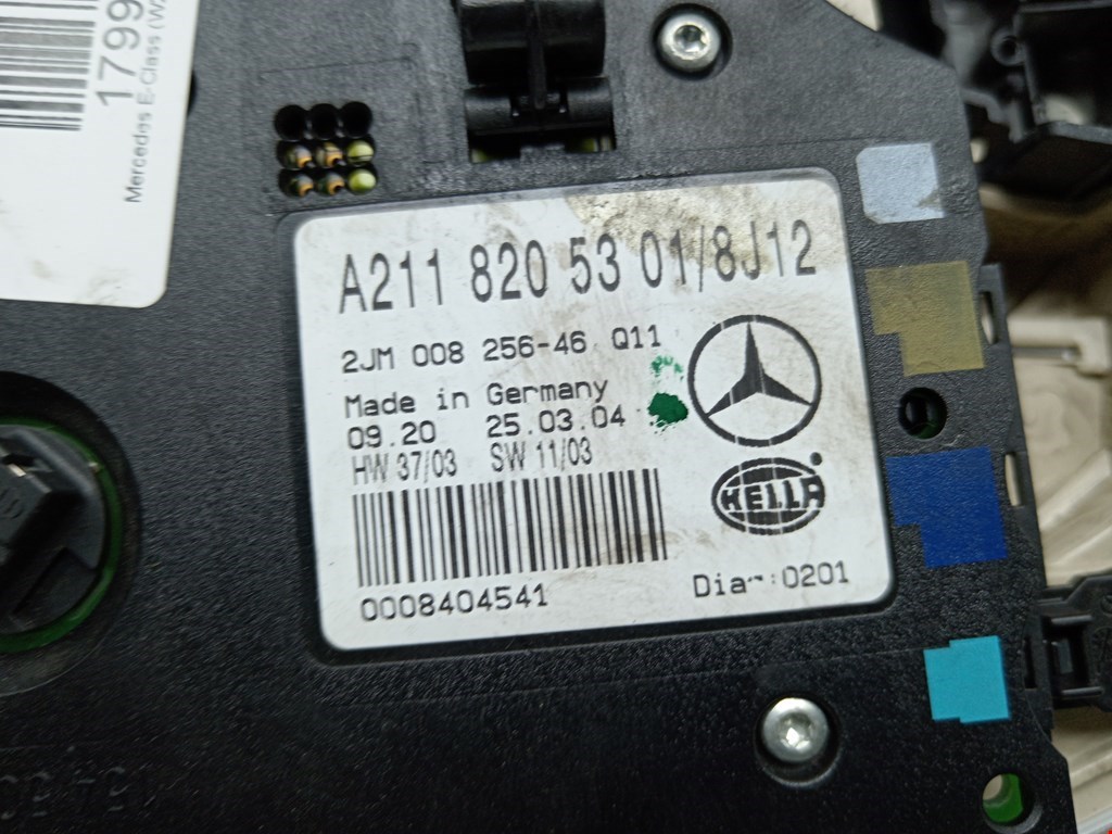 Плафон салонный (салона фонарь) MERCEDES-BENZ E-Class W211, S211 2002-2009