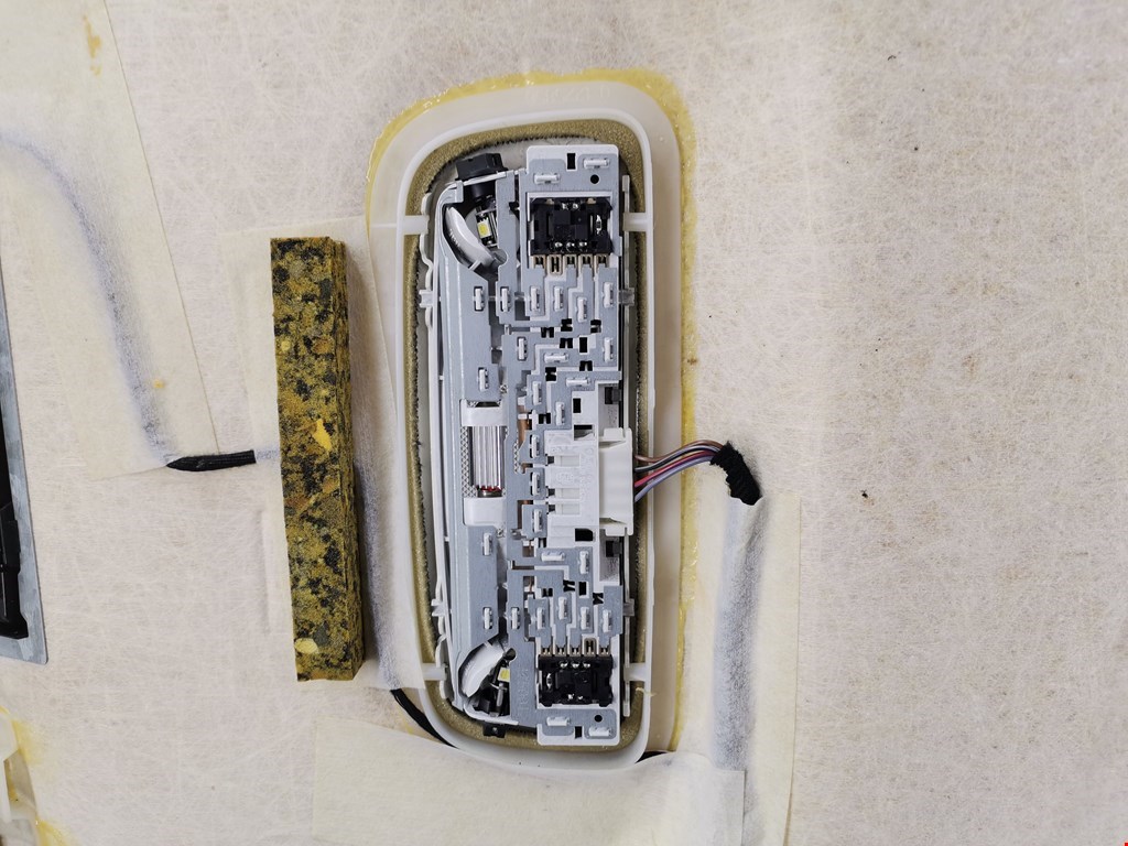 Обшивка потолка MERCEDES-BENZ C-Class C-klasse W204 2007-2015