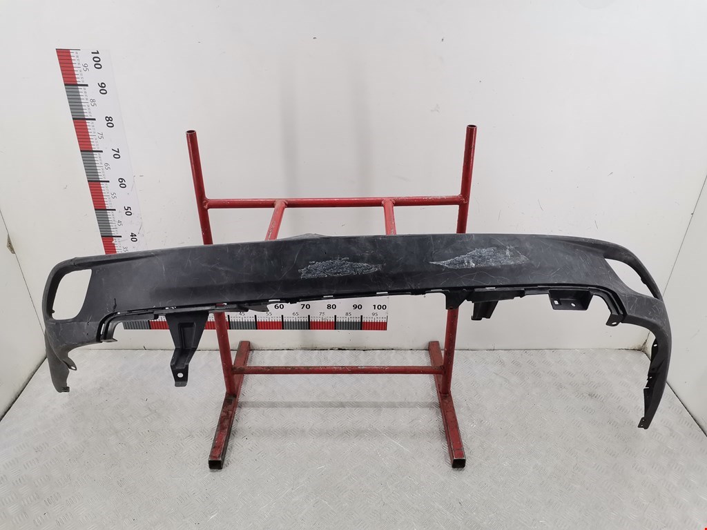 Накладка декоративная (молдинг) бампера заднего Toyota Highlander 3 (XU50) (2013-2019)