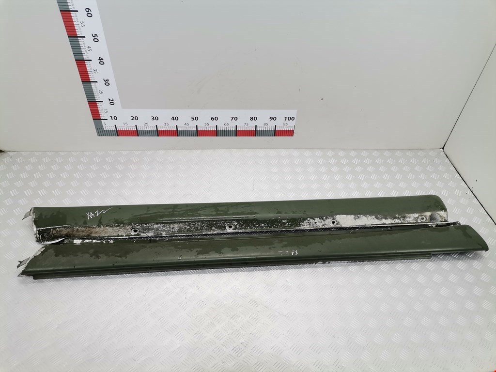 Накладка декоративная на порог (Комплект) Mercedes ML-Class (W163) (1997-2005)