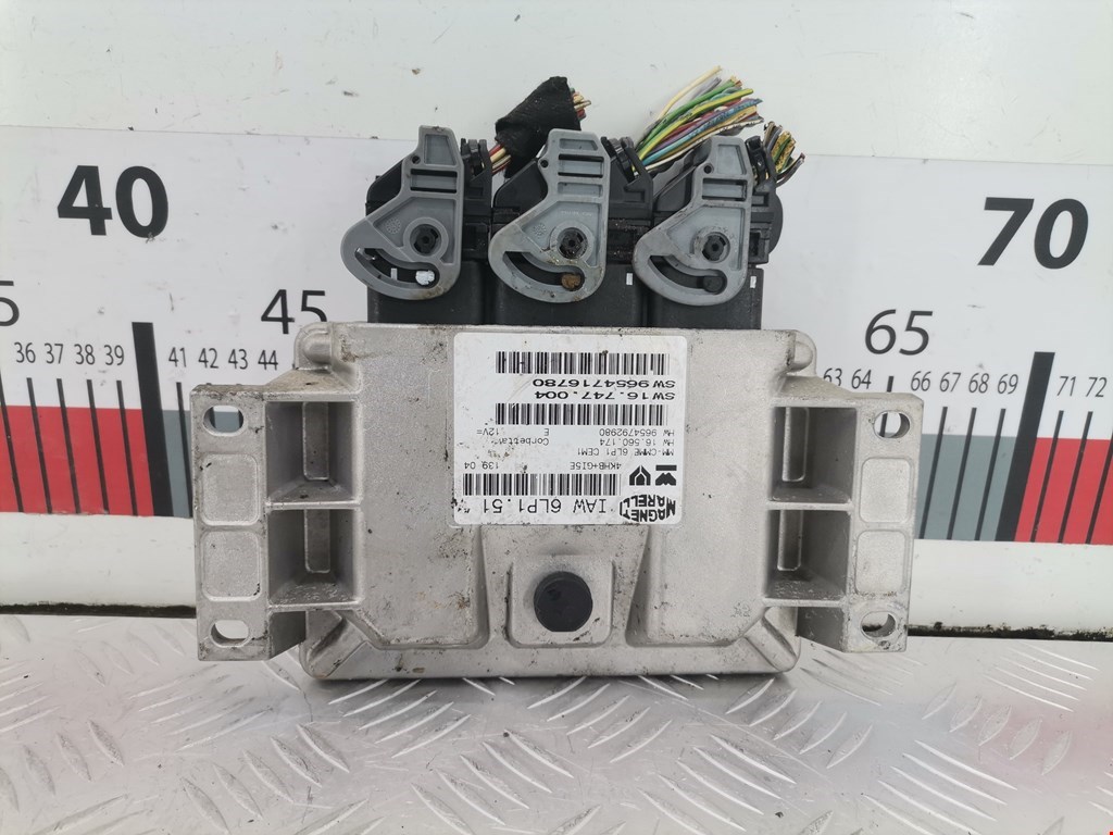 Блок управления двигателя (ЭБУ) PEUGEOT 307 2001-2008