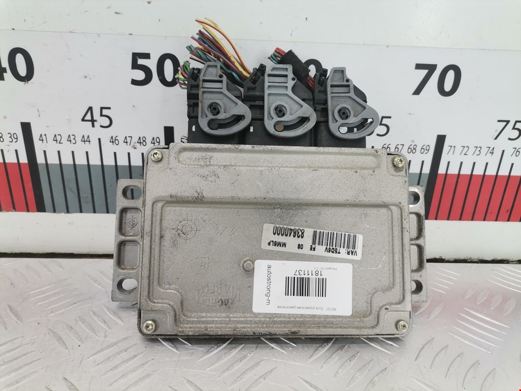 Блок управления двигателя (ЭБУ) PEUGEOT 307 2001-2008