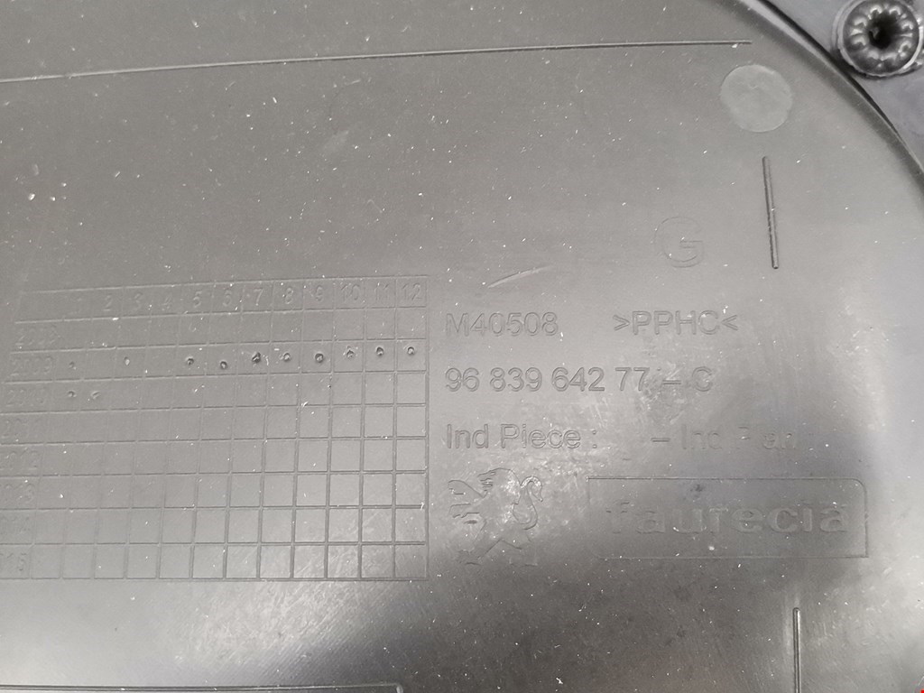 Обшивка двери задняя левая PEUGEOT 5008 2009-2016