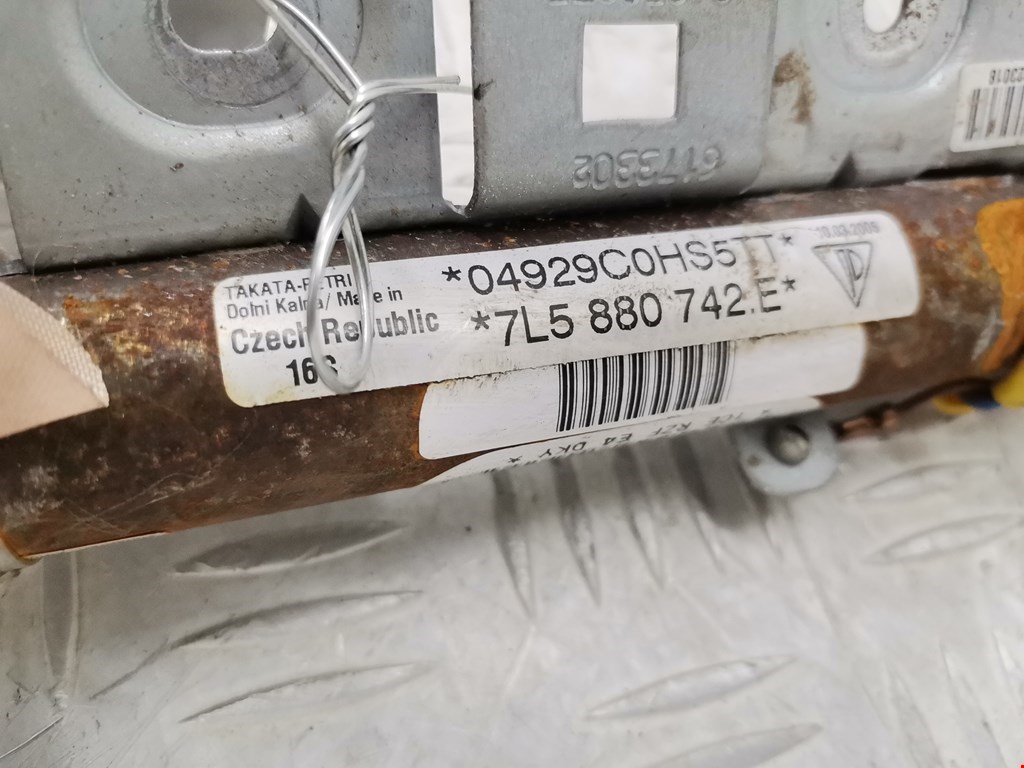 Подушка безопасности боковая (шторка) PORSCHE Cayenne 955/957 2002-2010