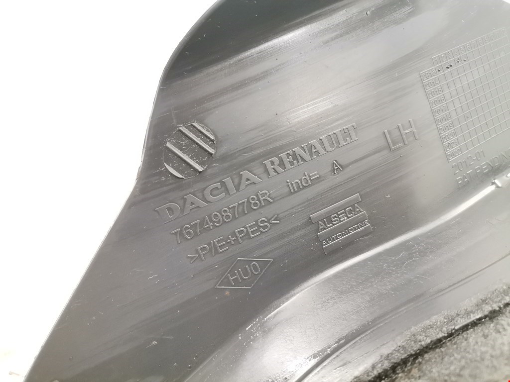 Локер (подкрылок) задний левый DACIA Duster Duster I 2010-2017