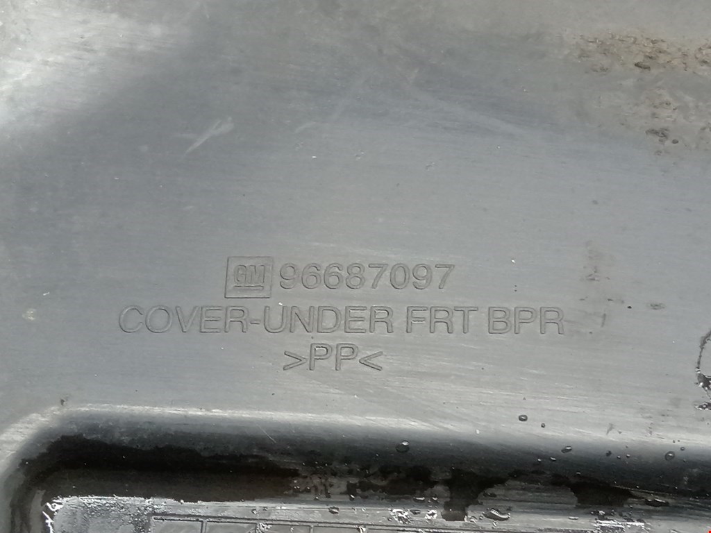 Защита картера (двигателя) CHEVROLET Spark 2010-2015