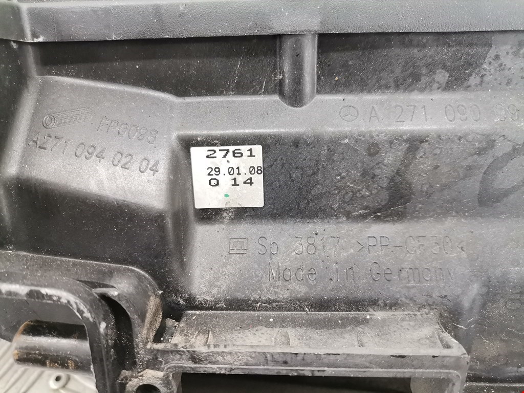 Корпус воздушного фильтра MERCEDES-BENZ C-Class C-klasse W204 2007-2015