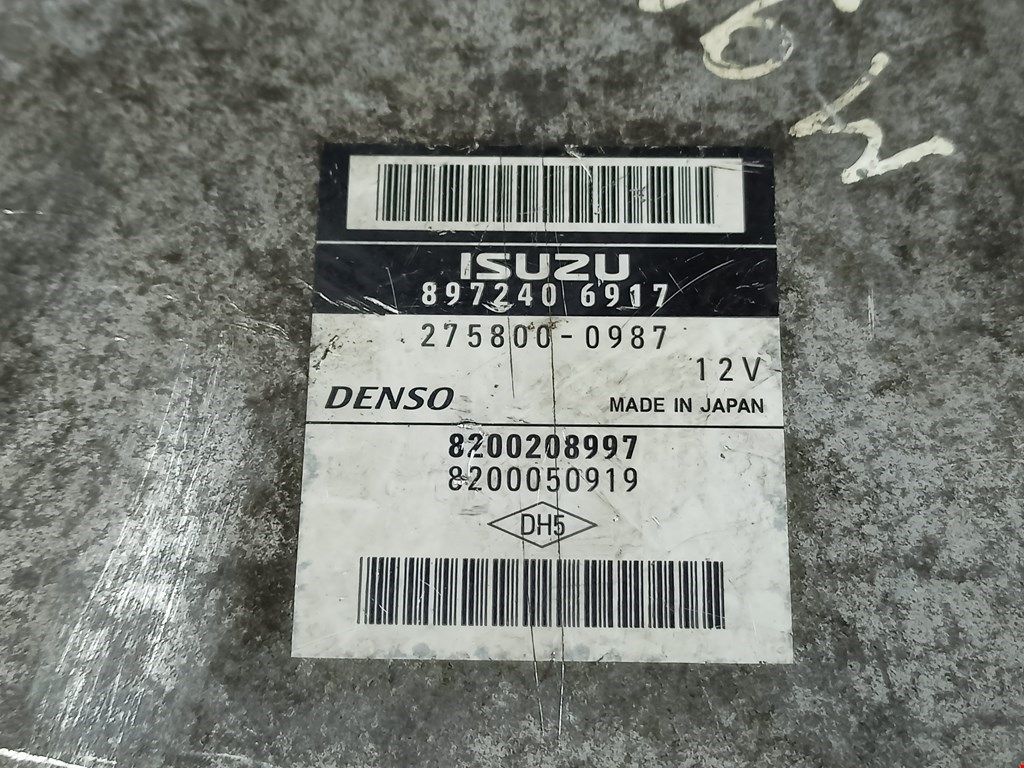 Блок управления двигателя (ЭБУ) RENAULT Vel Satis 2002-2009