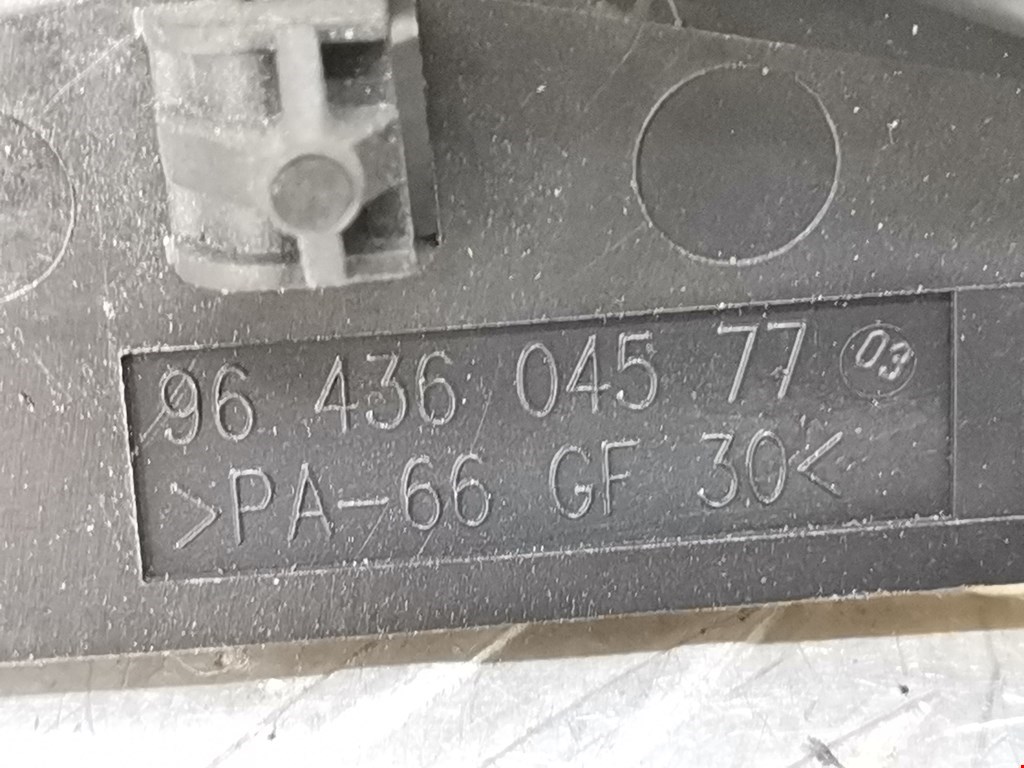 Ручка дверная задняя внутренняя левая PEUGEOT 307 2001-2008