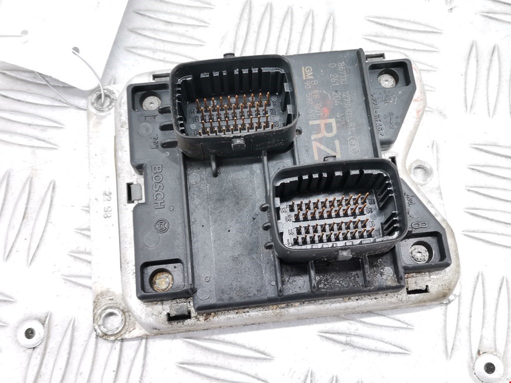 Блок управления двигателя (ЭБУ) OPEL Astra G 1998-2005