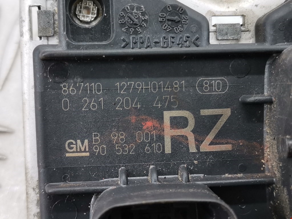 Блок управления двигателя (ЭБУ) OPEL Astra G 1998-2005