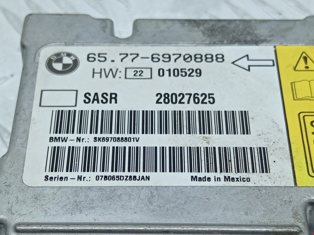 Блок управления AIR BAG BMW 7er 7 серия E65/E66 2001-2008