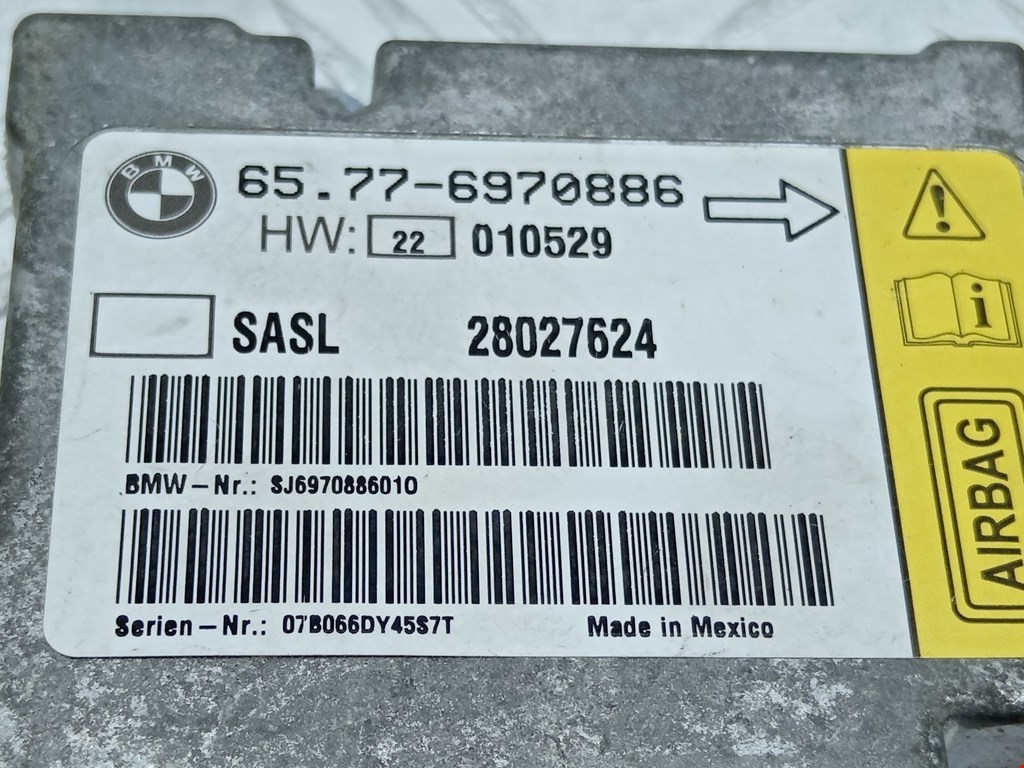 Блок управления AIR BAG BMW 7er 7 серия E65/E66 2001-2008
