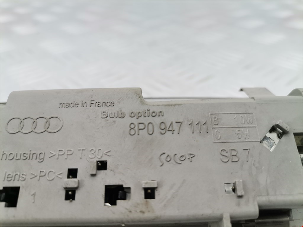 Плафон салонный (салона фонарь) SKODA Rapid 2012-2020