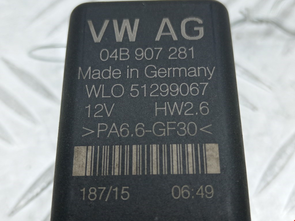 Реле свечей накала SKODA Rapid 2012-2020