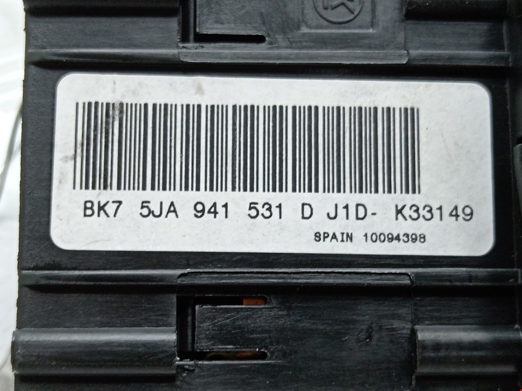 Переключатель света фар SKODA Rapid 2012-2020