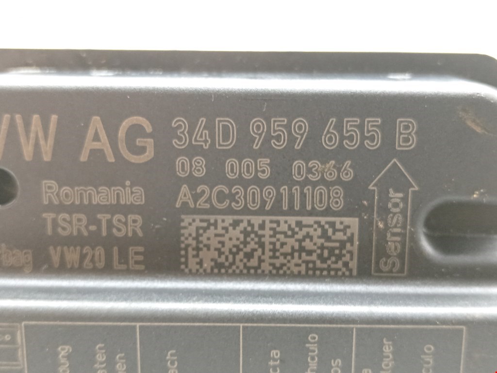 Блок управления AIR BAG SKODA Rapid 2012-2020