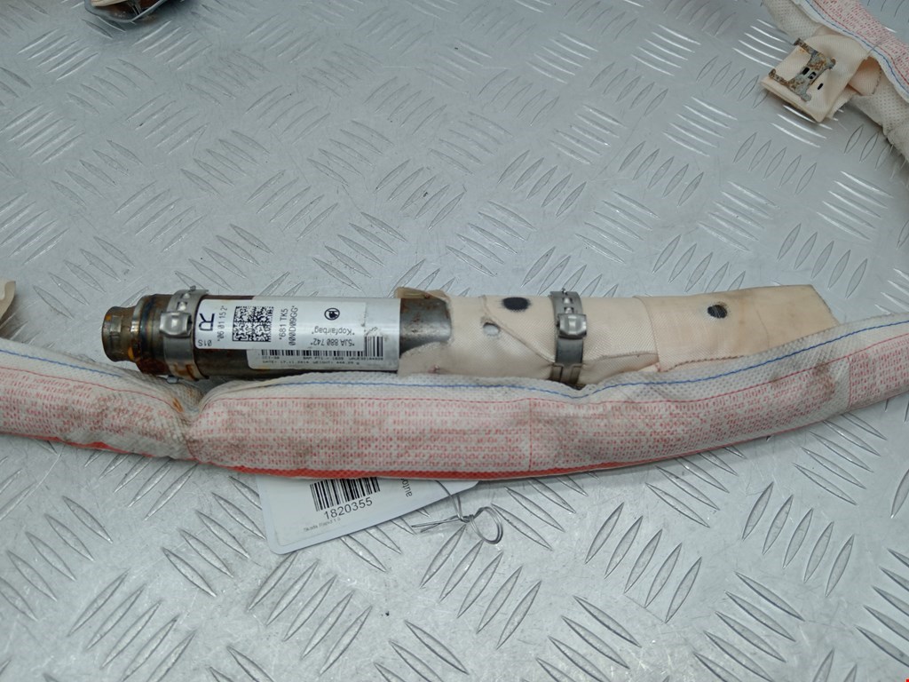 Подушка безопасности боковая (шторка) SKODA Rapid 2012-2020