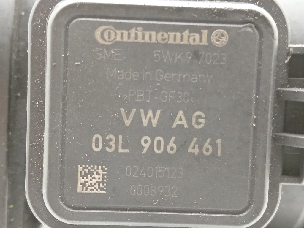 Расходомер воздуха (массметр, датчик ДМРВ) SKODA Rapid 2012-2020