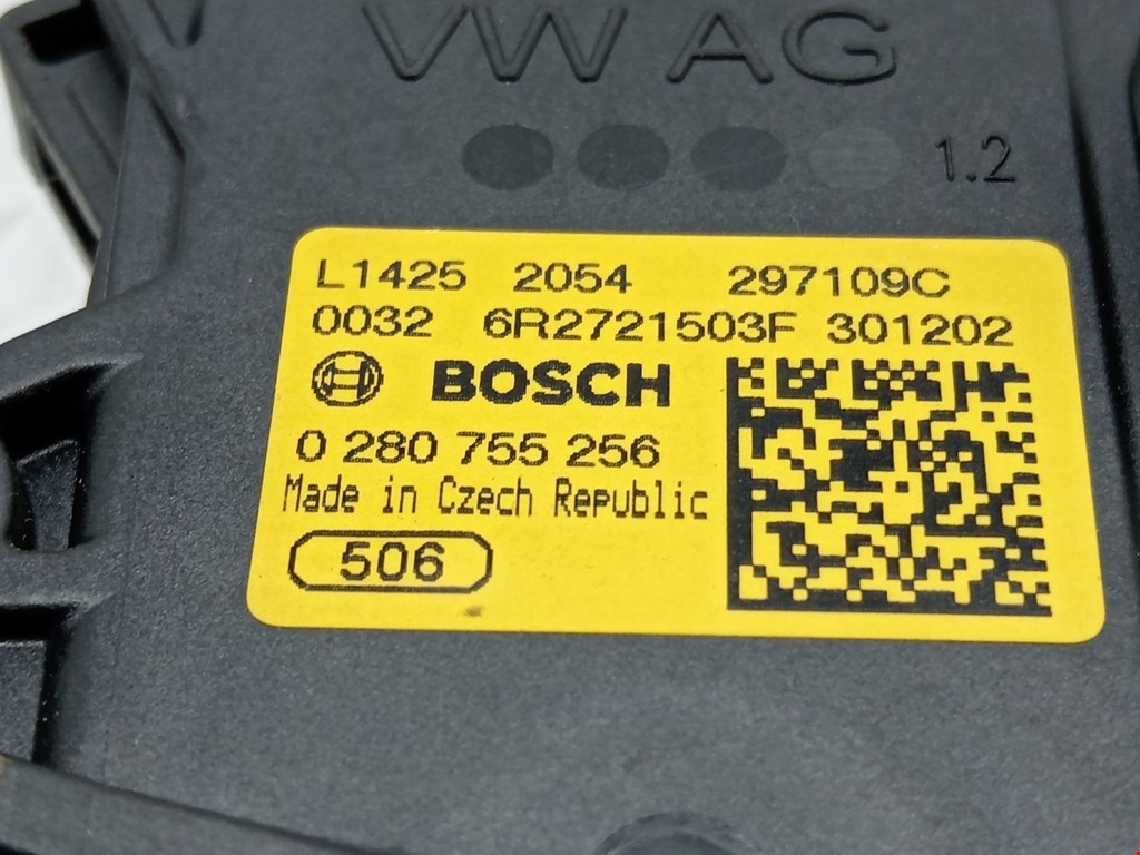 Педаль газа SKODA Rapid 2012-2020