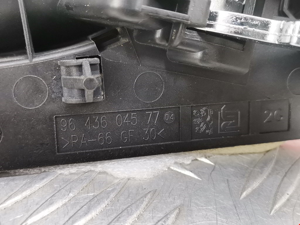 Ручка дверная задняя внутренняя левая PEUGEOT 307 2001-2008