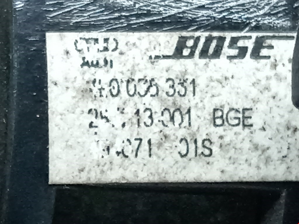 Динамик AUDI Q7 I 2006-2015