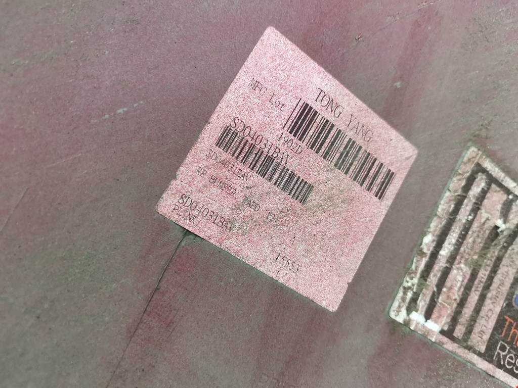 Бампер задний SKODA Rapid 2012-2020