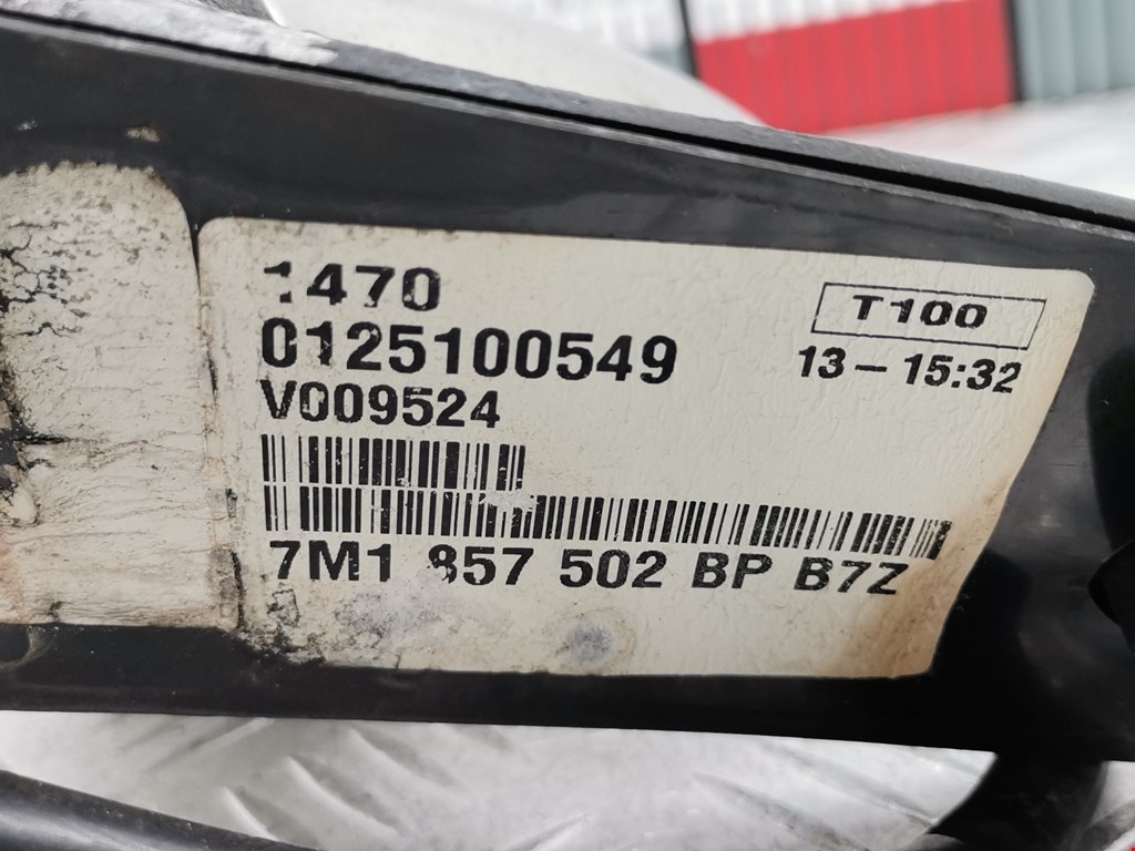 Зеркало правое VOLKSWAGEN Sharan 1995-2010