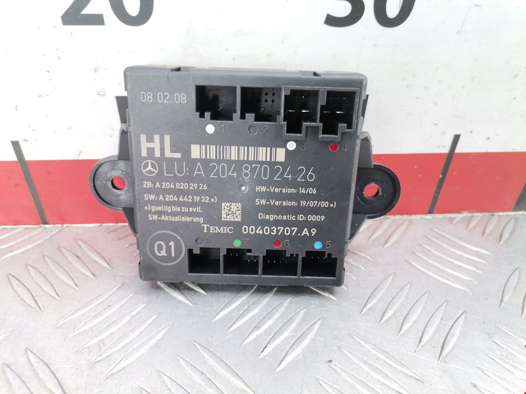 Блок комфорта MERCEDES-BENZ C-Class C-klasse W204 2007-2015