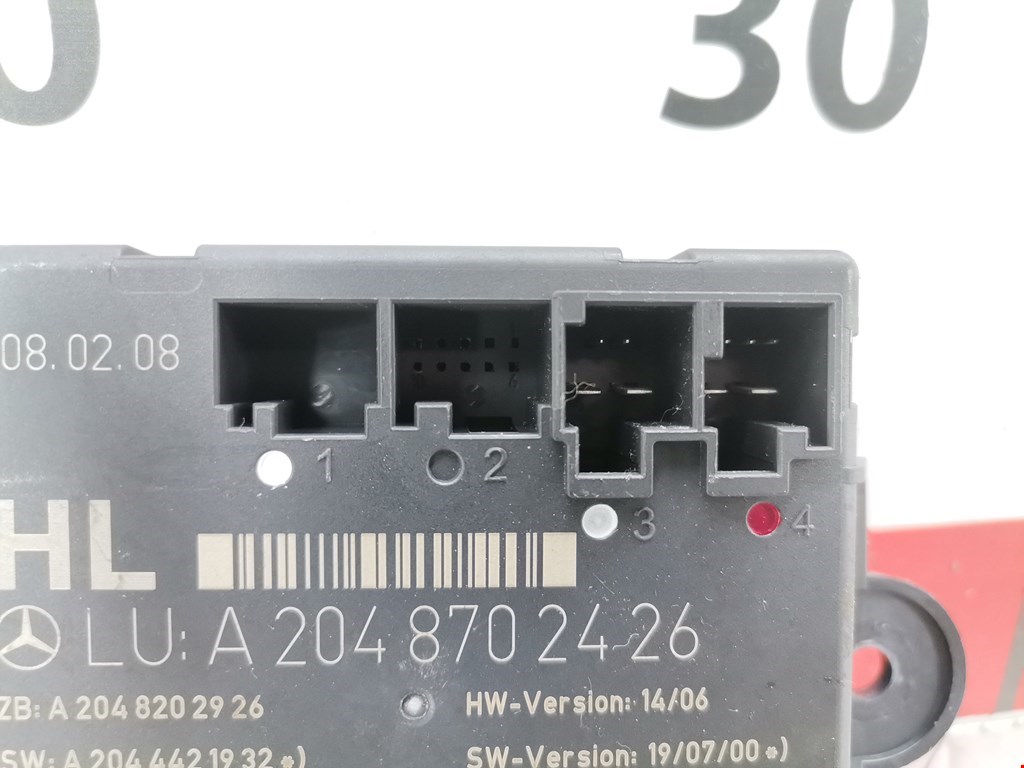 Блок комфорта MERCEDES-BENZ C-Class C-klasse W204 2007-2015