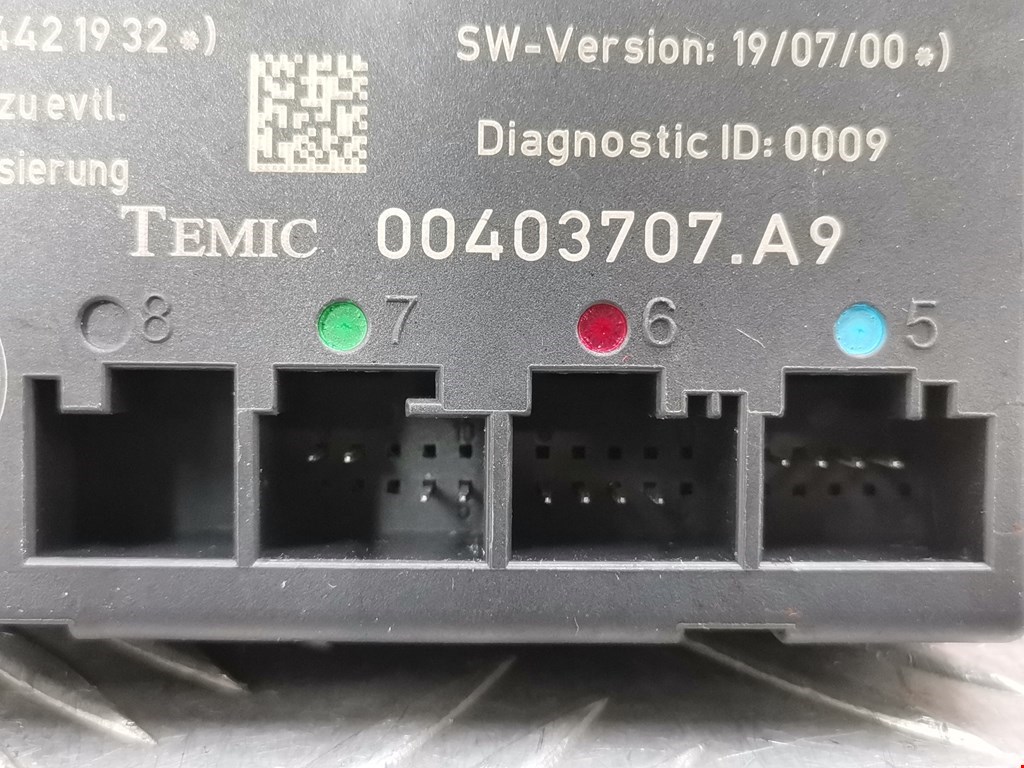 Блок комфорта MERCEDES-BENZ C-Class C-klasse W204 2007-2015