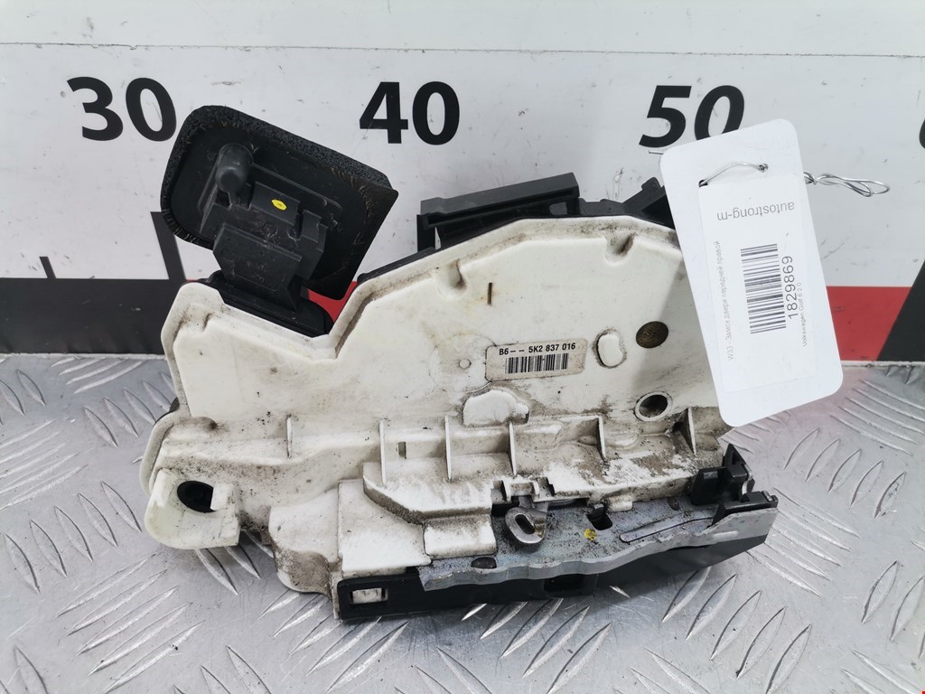 Замок двери передней правой VOLKSWAGEN Golf VI 2009-2012