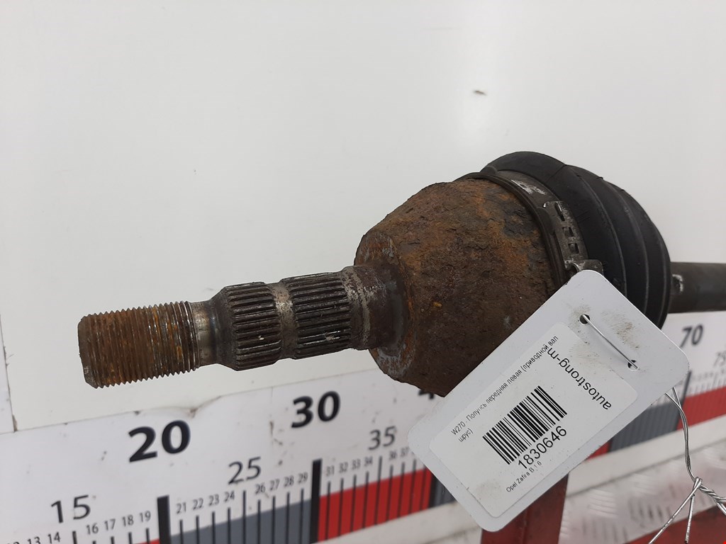 Полуось (привод, приводной вал) передняя левая OPEL Zafira B 2005-2012