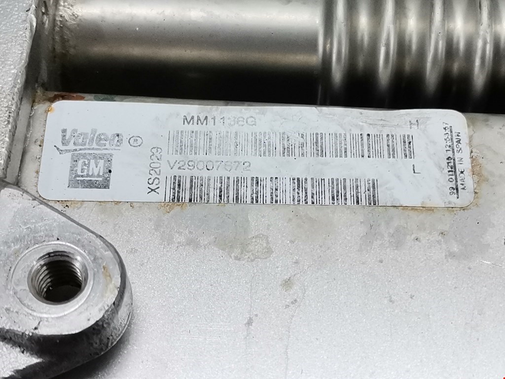 Радиатор системы ЕГР OPEL Astra K 2015-2021