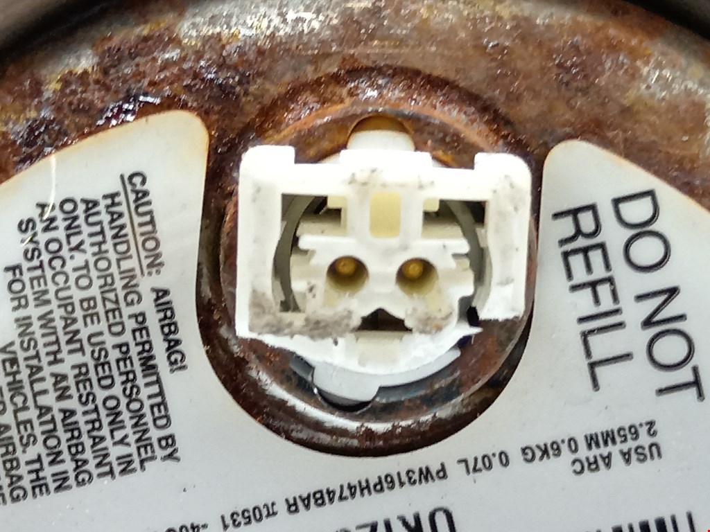 Подушка безопасности пассажирская (в торпедо) SKODA Rapid 2012-2020