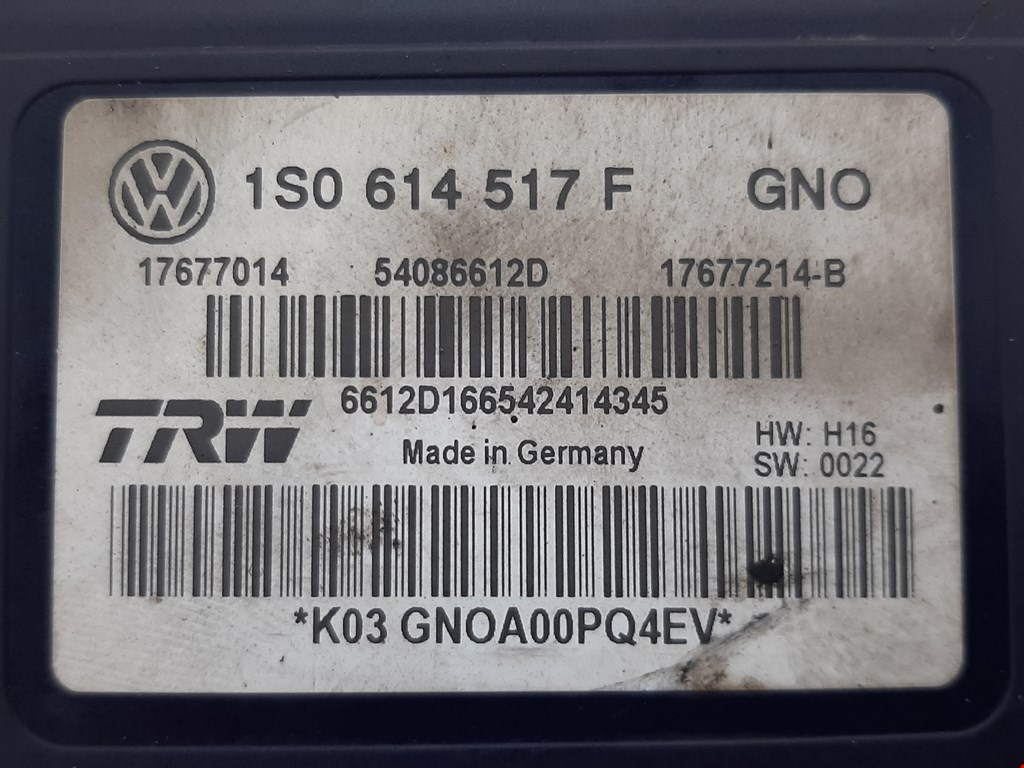 Блок ABS (насос) SKODA Rapid 2012-2020