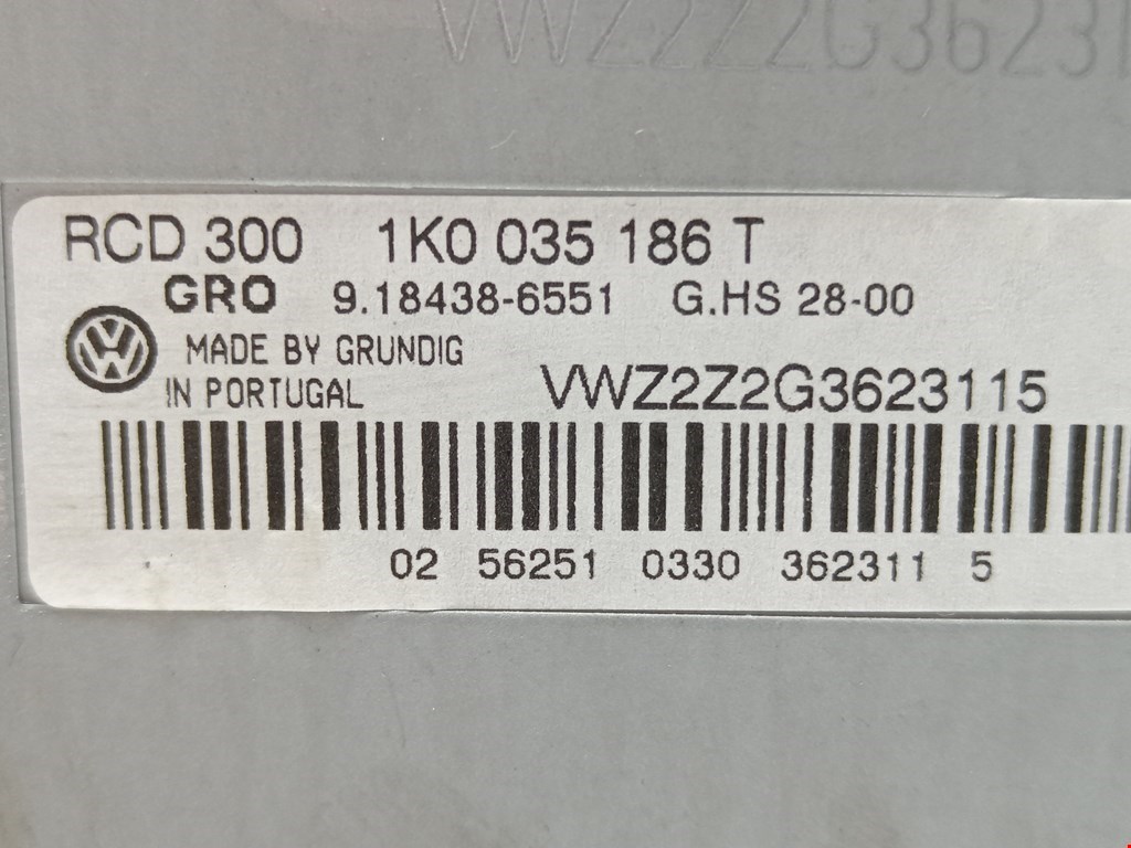 Магнитола VOLKSWAGEN Passat B6 2005-2011