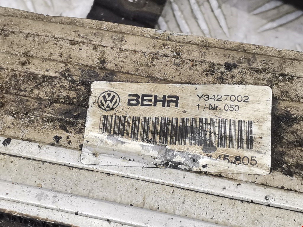 Интеркулер (радиатор интеркулера) SKODA Rapid 2012-2020