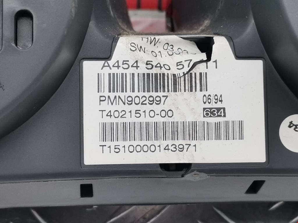 Панель приборов (щиток) SMART Forfour W454 2004-2006