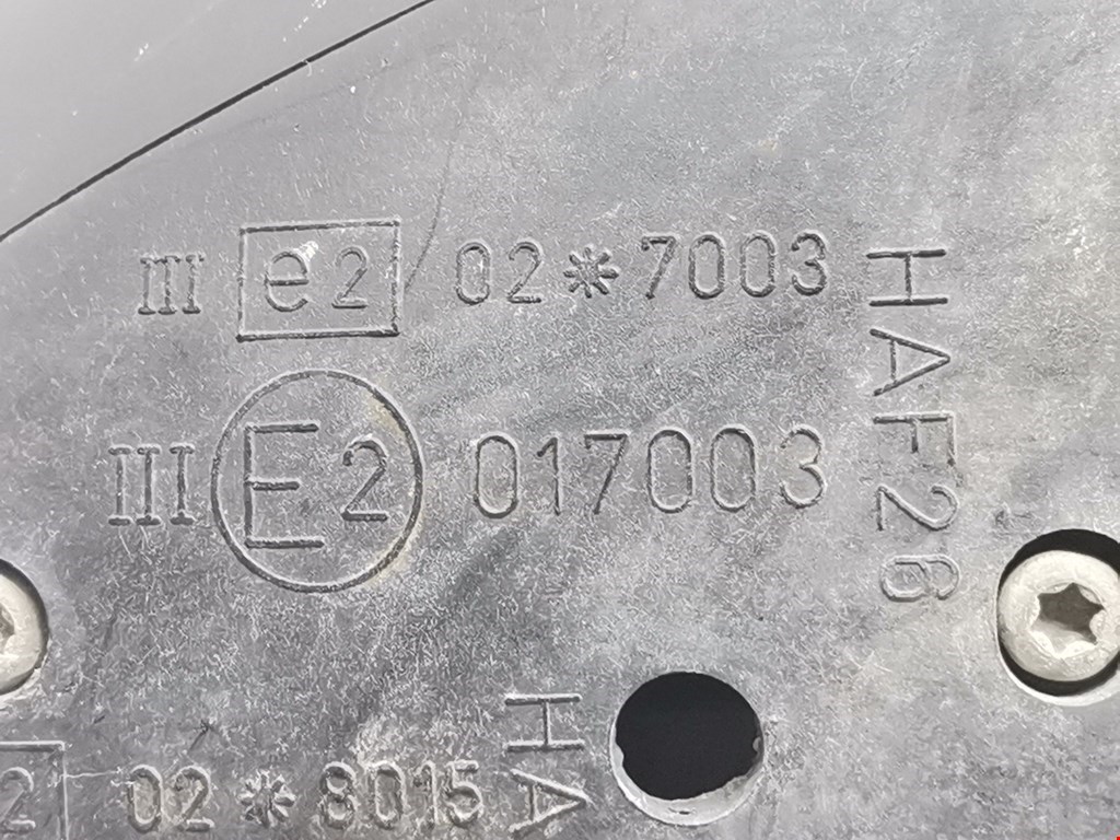 Зеркало правое PEUGEOT 206 1998-2012