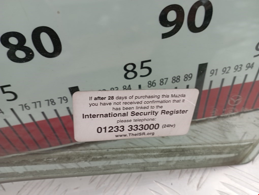 Стекло двери переднее правое MAZDA Mazda 6 GH 2007-2012