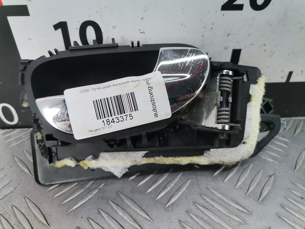 Ручка дверная задняя внутренняя правая PEUGEOT 307 2001-2008