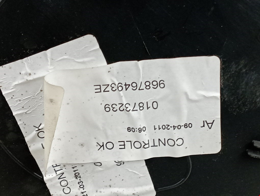 Обшивка двери задняя левая PEUGEOT 508 2011-2018