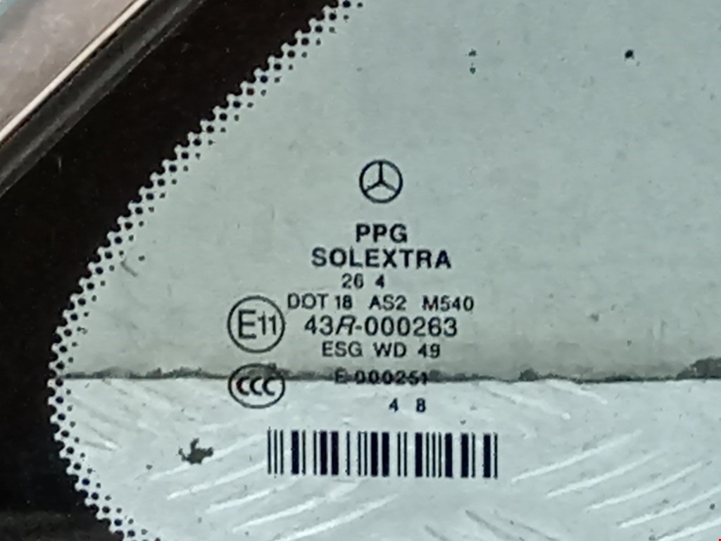 Стекло кузовное глухое правое MERCEDES-BENZ R-Class W251 2005-2017