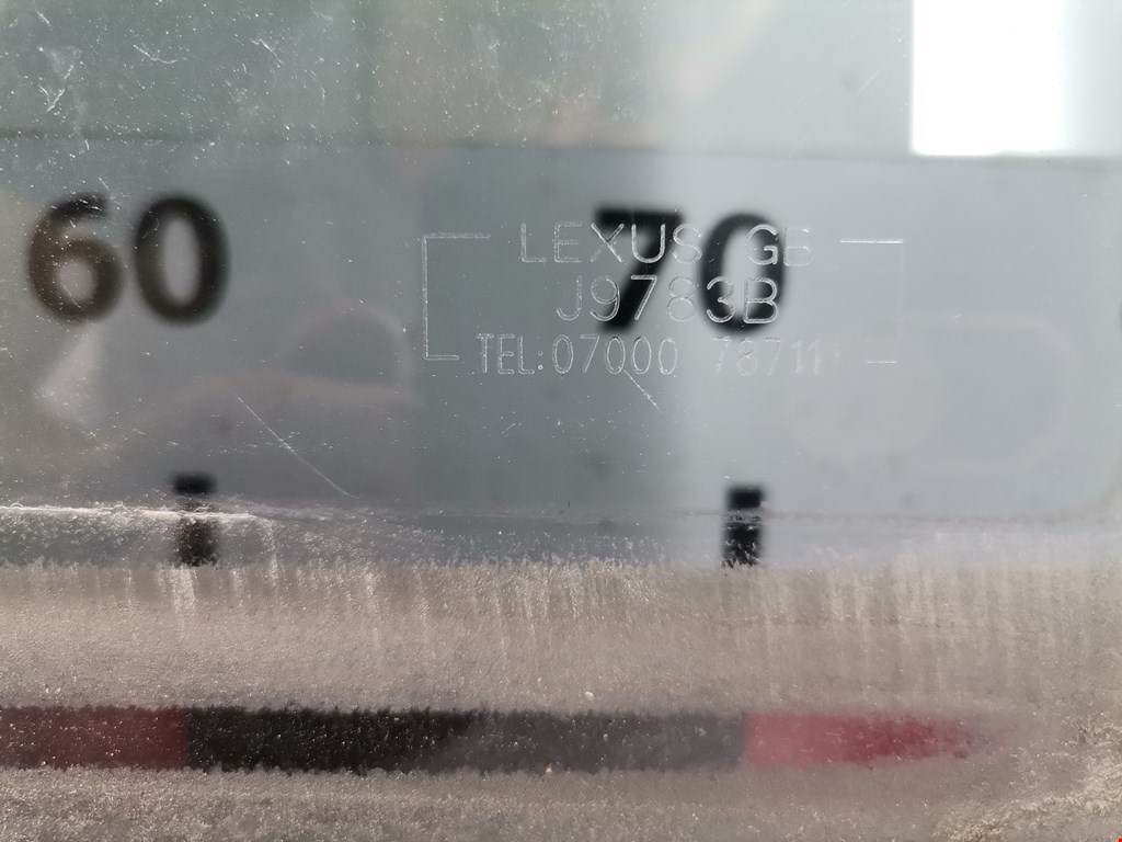 Стекло двери заднее правое LEXUS RX 300\330\350\400H 2003-2009
