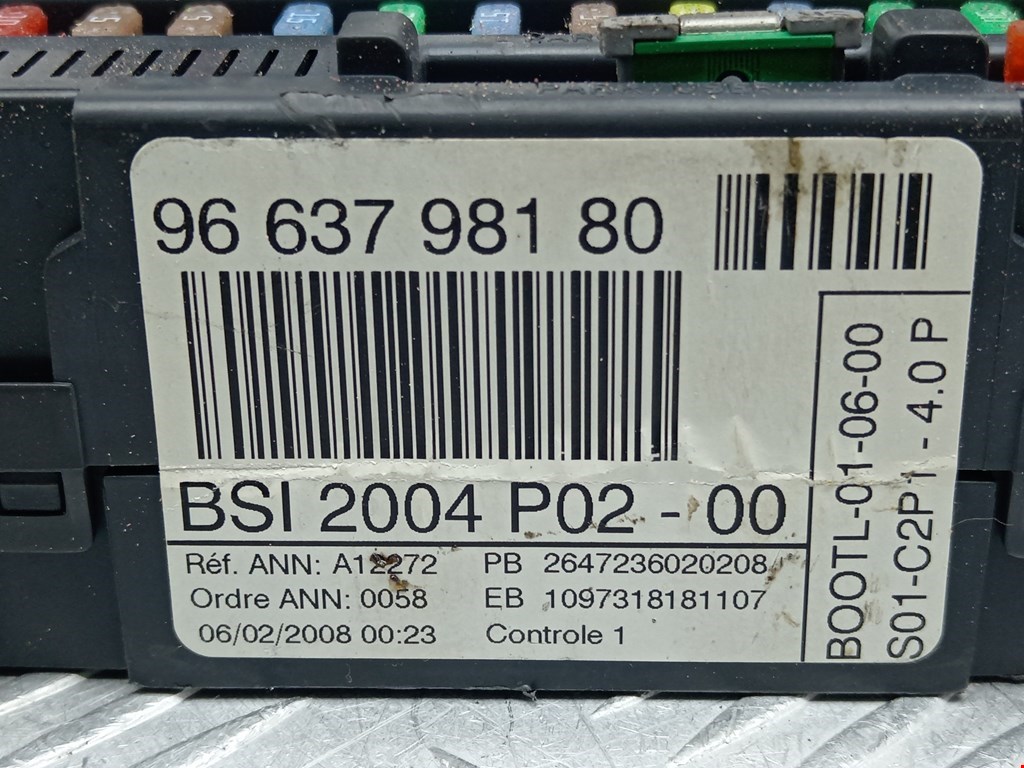 Блок комфорта PEUGEOT 308 2007-2015