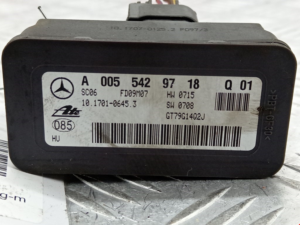 Датчик ускорения (курсовой устойчивости уровня оборотов) Mercedes CLC-Class (CL203) (2008-2011)