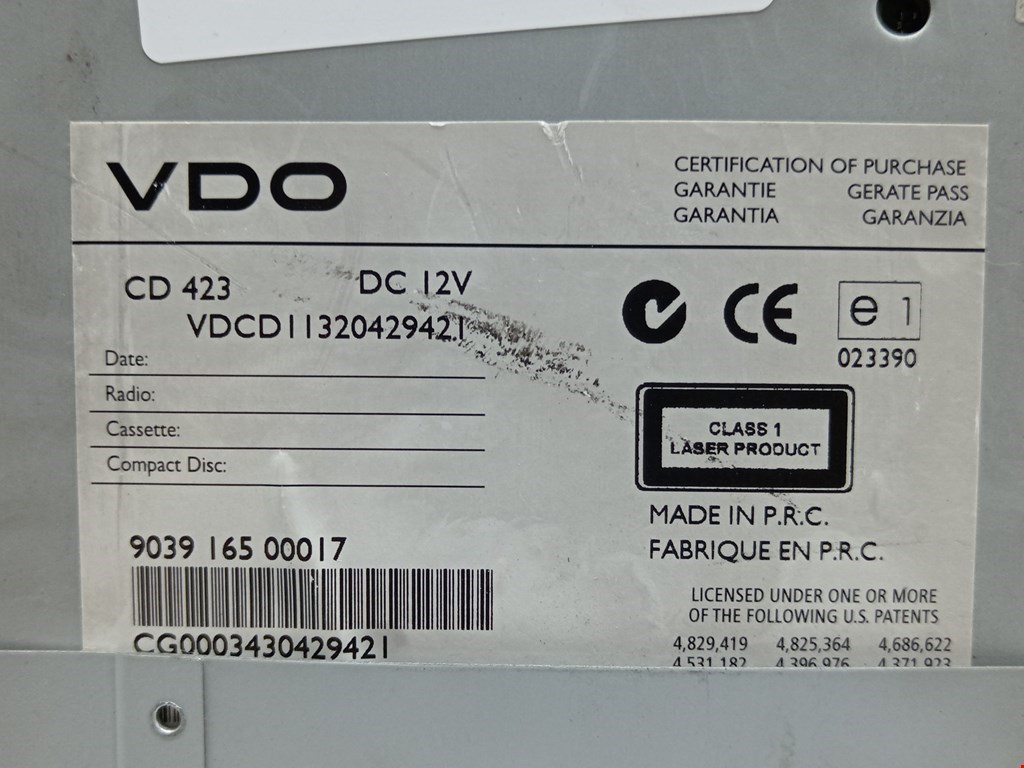 Магнитола KIA Sorento 2002-2009